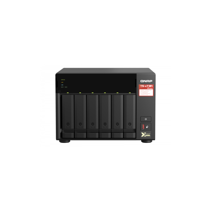 8432-QNAP TS-673A-8G servidor de almacenamiento NAS Torre Ethernet Negro V1500B 8432-QNAP TS-673A-8G servidor de almacenamiento NAS Torre Ethernet Negro V1500B