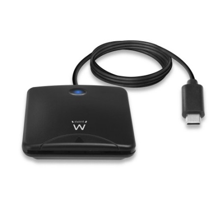 8470-EWENT LECTOR DE DNI ELECTRONICO Y TARJETAS INTELIGENTES USB-C