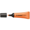 852-MARCADOR FLUORESCENTE NEON TRAZO 2/5MM. NARANJA STABILO 72/54