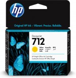 8562-HP7122 CARTUCHO GRAN FORMATO TINTA HP 712 AMARILLO (3ED69A)