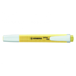 857-MARCADOR FLUORESCENTE SWING COOL PASTEL TRAZO 1/4MM. AMARILLO STABILO 275/144-8