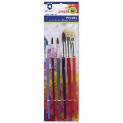 SET DE 6 PINCELES SURTIDOS BISMARK 326064