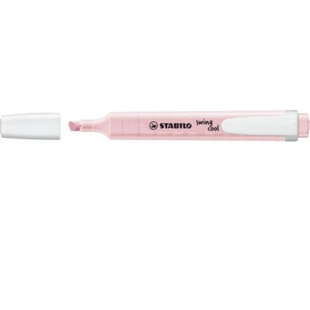 860-MARCADOR FLUORESCENTE SWING COOL PASTEL TRAZO 1/4MM. ROSA STABILO 275/129-8
