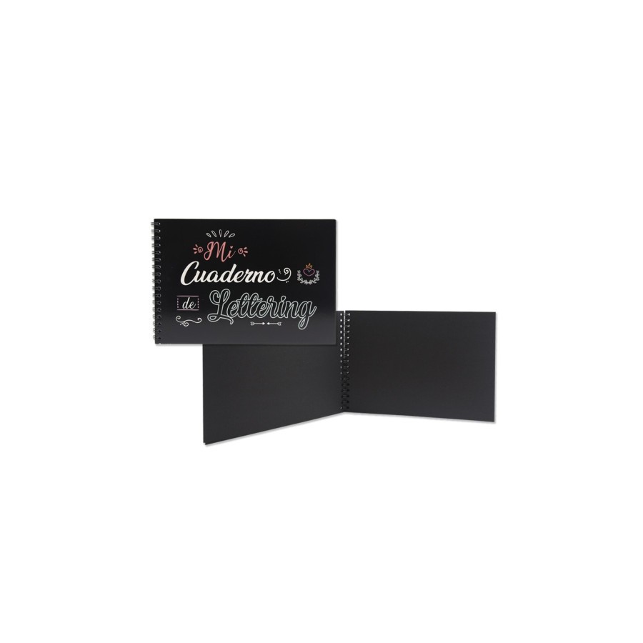 8664-Bismark Cuaderno A5 Lettering Negras 180 g/m2 - 32 Hojas 8664-Bismark Cuaderno A5 Lettering Negras 180 g/m2 - 32 Hojas