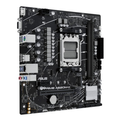 ASUS PRIME A620M K AMD A620 Zocalo AM5 micro ATX