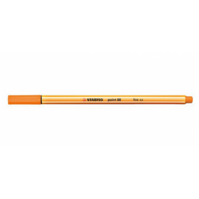 ROTULADOR PUNTA FINA POINT 88 04MM NARANJA STABILO 88 54