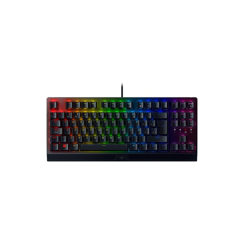 8772-TECLADO RAZER BLACKWIDOW V3 TENKEYLESS YELLOW SWITCH (ESPANOL) (RZ03-03492300-R311)