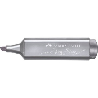 MARCADOR TEXTLINER METaLICO COLOR PLATA FABER CASTELL 154661