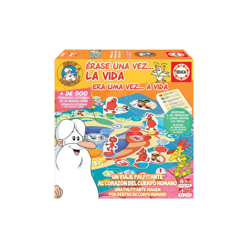 8833-Educa Erase una vez. Erase una vez. Board game Educativo 8833-Educa Erase una vez. Erase una vez. Board game Educativo