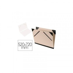 8841-CARPETA TRANSPORTE52X72 (10) CANSON BRUT GOMAS GRIS GUARRO CANSON C200003134