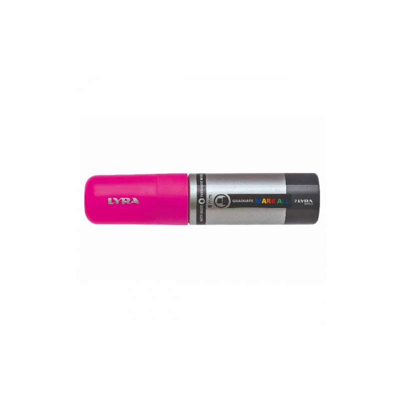 8860-MARCADOR PERMANENTE MARK ALL ROSA NEON 8 MM LYRA GROOVE L6830328 8860-MARCADOR PERMANENTE MARK ALL ROSA NEON 8 MM LYRA GROOVE L6830328