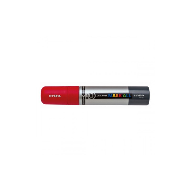 8862-MARCADOR PERMANENTE MARK ALL ROJO 15 MM LYRA GROOVE L6840018 8862-MARCADOR PERMANENTE MARK ALL ROJO 15 MM LYRA GROOVE L6840018