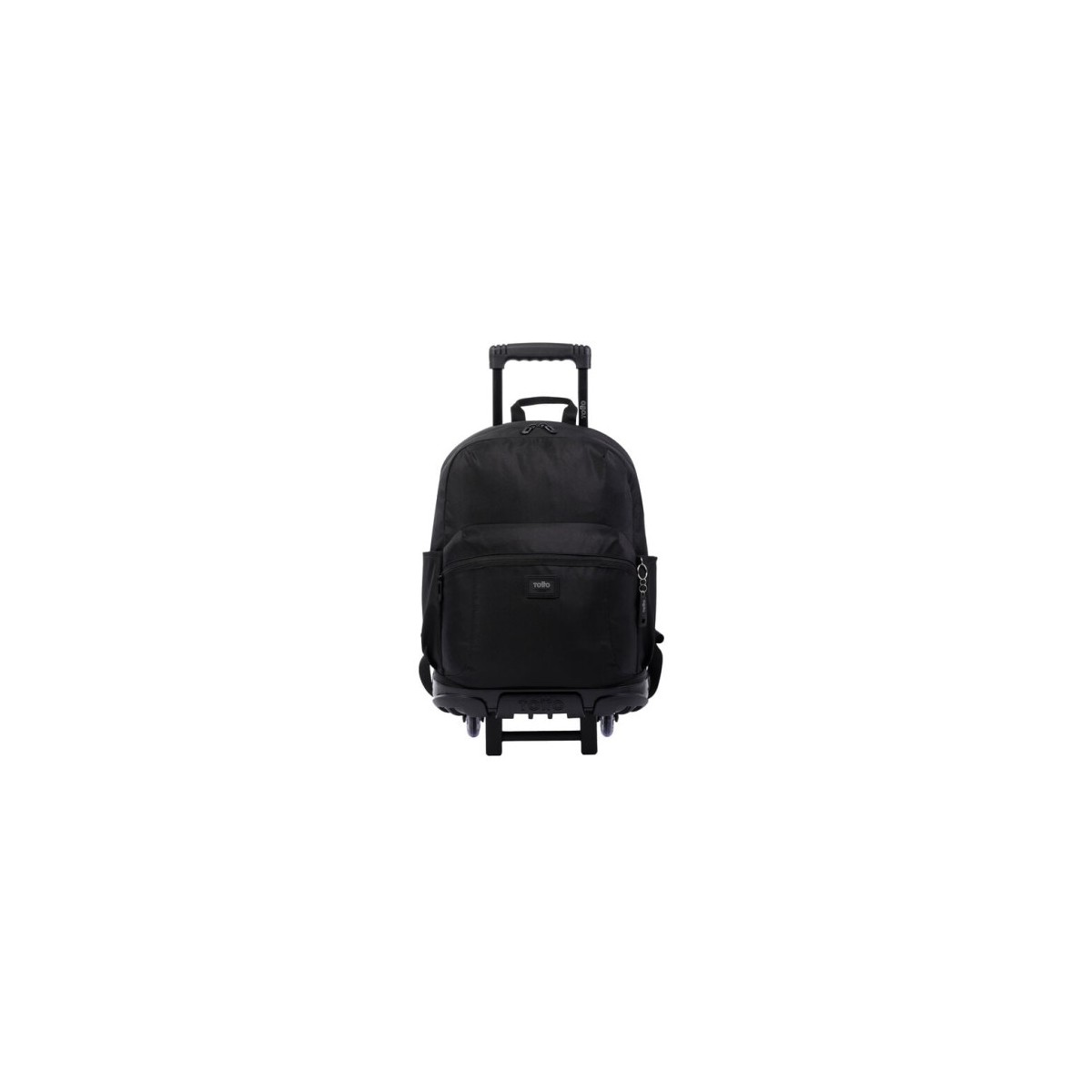 MOCHILA ESCOLAR CON RUEDAS GRANDE NEGRA TRIK TOTTO MA03TKI003 22200 N01