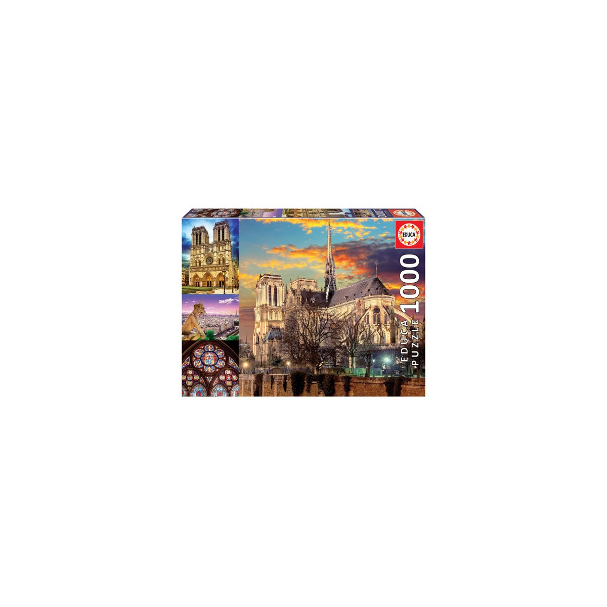 Educa Notre Dame Collage Puzzle rompecabezas 1000 piezas