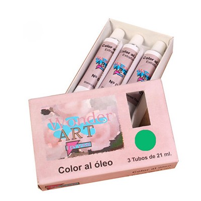 Pryse 6250047 pintura al oleo 21 ml Tubo Verde