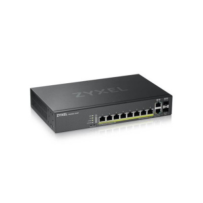 Zyxel GS2220 10HP EU0101F switch Gestionado L2 Gigabit Ethernet 10 100 1000 Energia sobre Ethernet PoE Negro