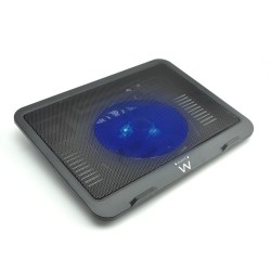 9008-Ewent EW1250 almohadilla fria 40,6 cm (16") 1000 RPM Negro