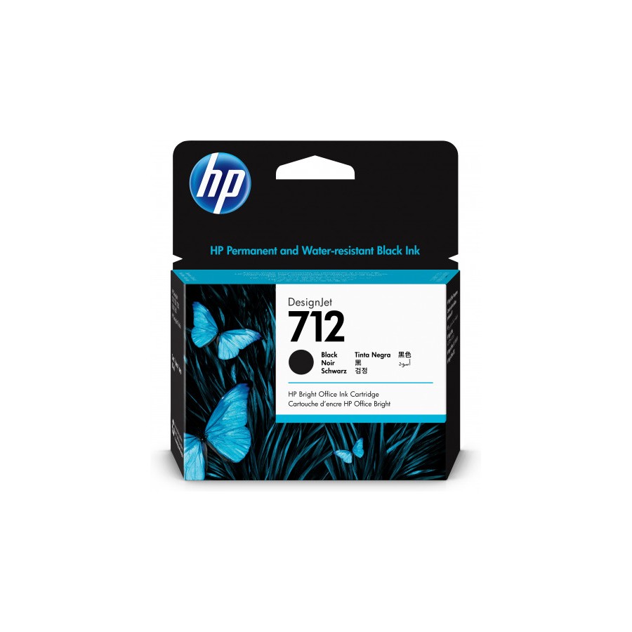 9099-HP Cartucho de Tinta DesignJet 712 negro de 80 ml 9099-HP Cartucho de Tinta DesignJet 712 negro de 80 ml