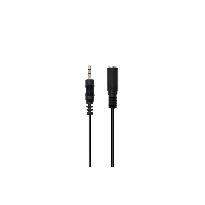 9188-Ewent EC1653 cable de audio 10 m 3,5mm Negro