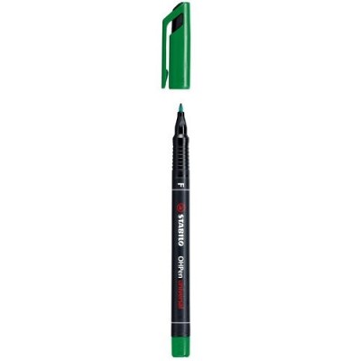 MARCADOR PERMANENTE PUNTA FINA OHPEN UNIVERSAL 07MM VERDE STABILO 842 36