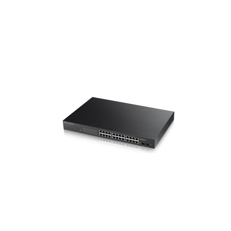 9237-Zyxel GS1900-24HP Gestionado Gigabit Ethernet (10/100/1000) 1U Negro 9237-Zyxel GS1900-24HP Gestionado Gigabit Ethernet (10/100/1000) 1U Negro