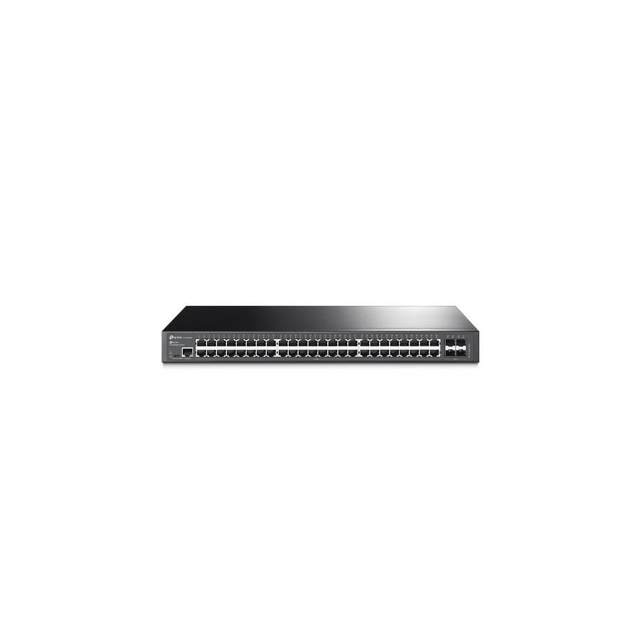 9352-TP-LINK SWITCH ADMINISTRADO JETSTREAM T 48 PUERTOS GIGABIT L2 + 4 RANURAS SFP, OMADA SDN CONTROLLER