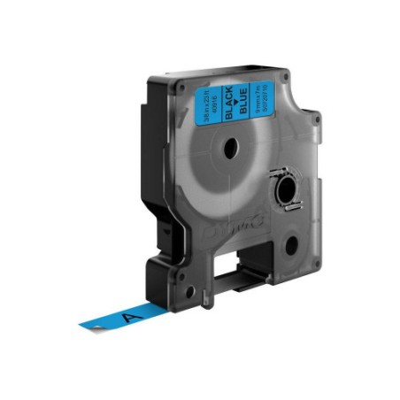 937-CINTA ROTULADORA D1 9MMX7M NEGRO/AZUL DYMO S0720710