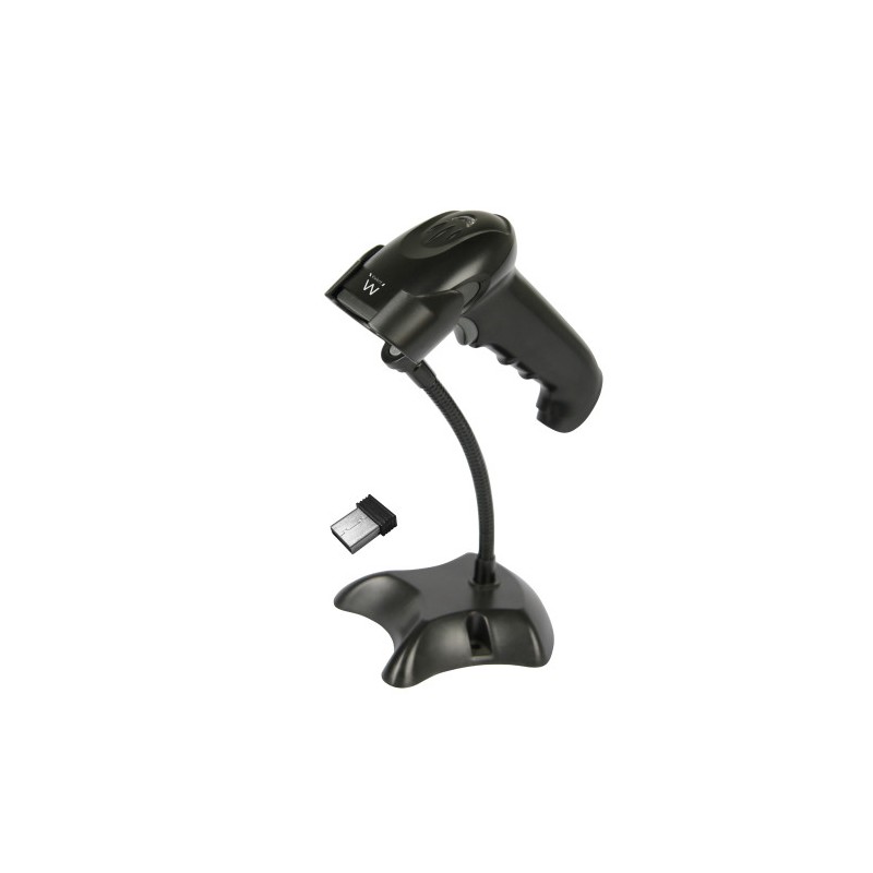 9745-Ewent EW3431 lector de codigo de barras Lector de codigos de barras portatil 1D/2D LED Negro 9745-Ewent EW3431 lector de codigo de barras Lector de codigos de barras portatil 1D/2D LED Negro