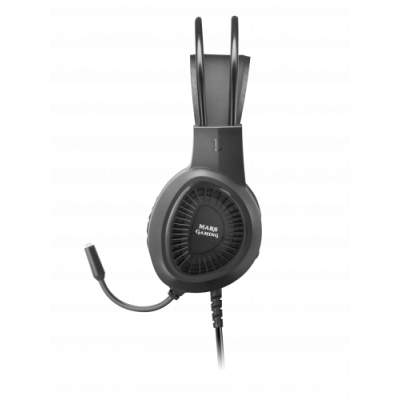 Mars Gaming MH120 auricular y casco Auriculares Diadema Conector de 35 mm Negro