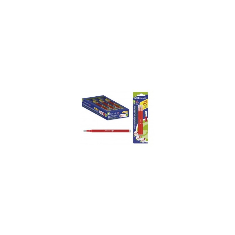9855-Bismark 327534 Recambio de boligrafo Rojo 3 pieza(s) 9855-Bismark 327534 Recambio de boligrafo Rojo 3 pieza(s)