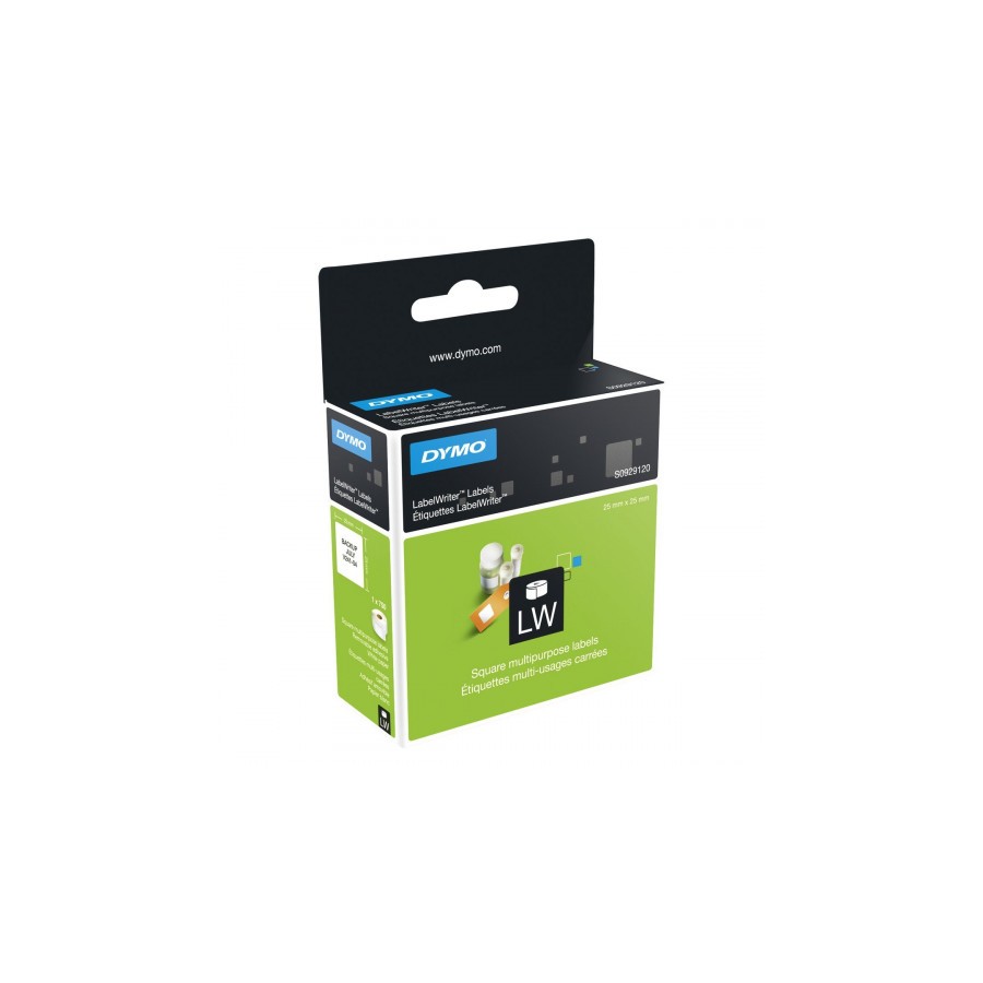 989-ROLLO ETIQUETAS LABELWRITER 25X25MM BLANCO DYMO S0929120 989-ROLLO ETIQUETAS LABELWRITER 25X25MM BLANCO DYMO S0929120