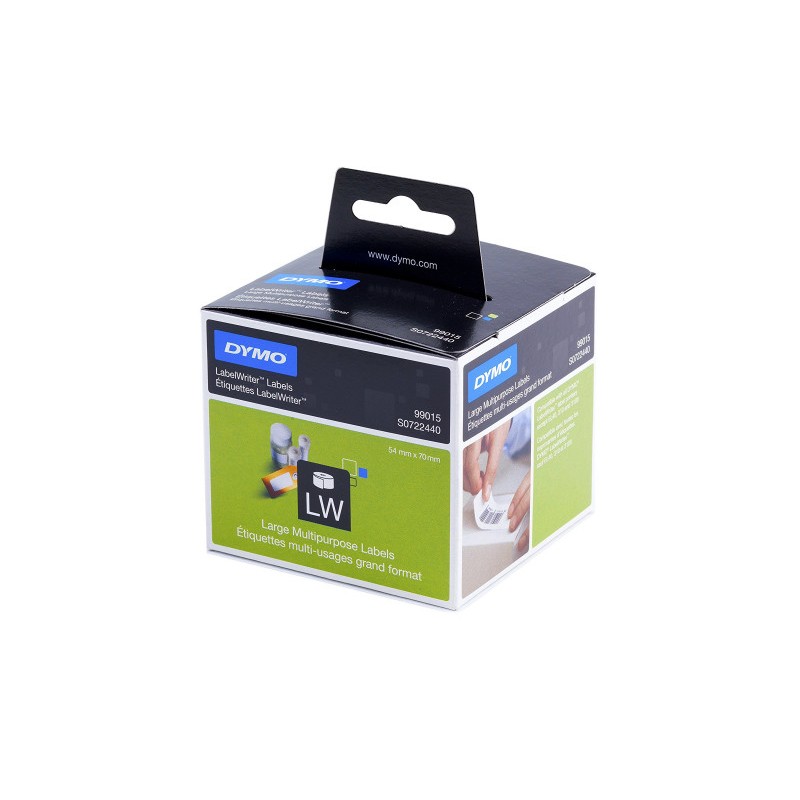 997-ROLLO ETIQUETAS LABELWRITER 70X54MM BLANCO DYMO S0722440