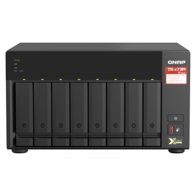 QNAP TS 873A 8G servidor de almacenamiento NAS Torre Ethernet Negro V1500B