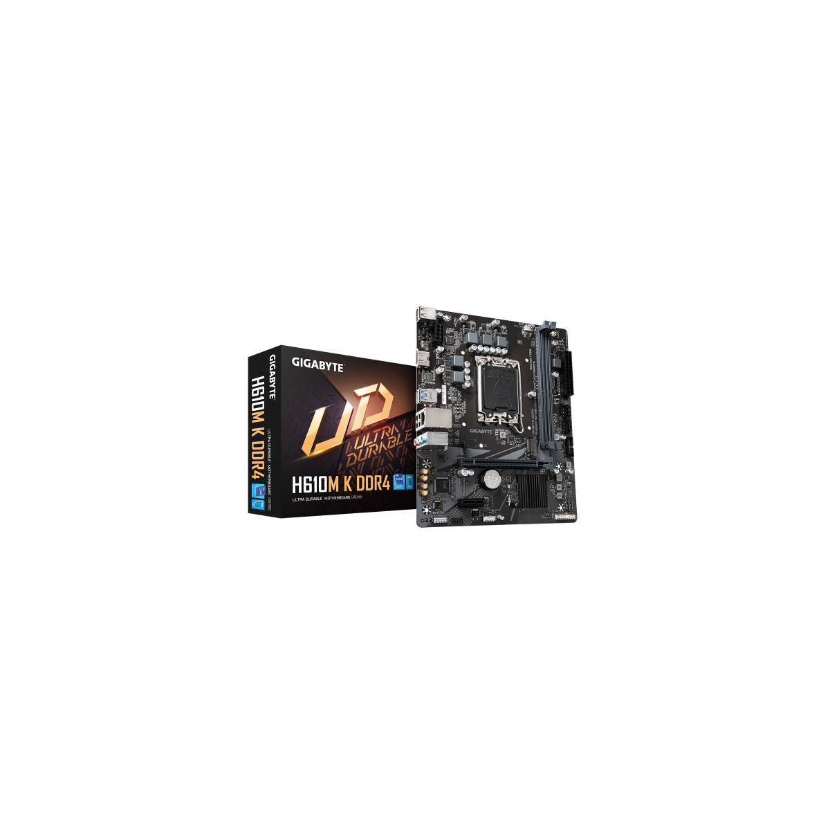 Gigabyte H610M K DDR4 10 placa base Intel H610 Express LGA 1700 micro ATX