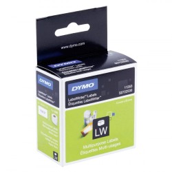 999-ROLLO ETIQUETAS LABELWRITER 13X25MM BLANCO DYMO S0722530